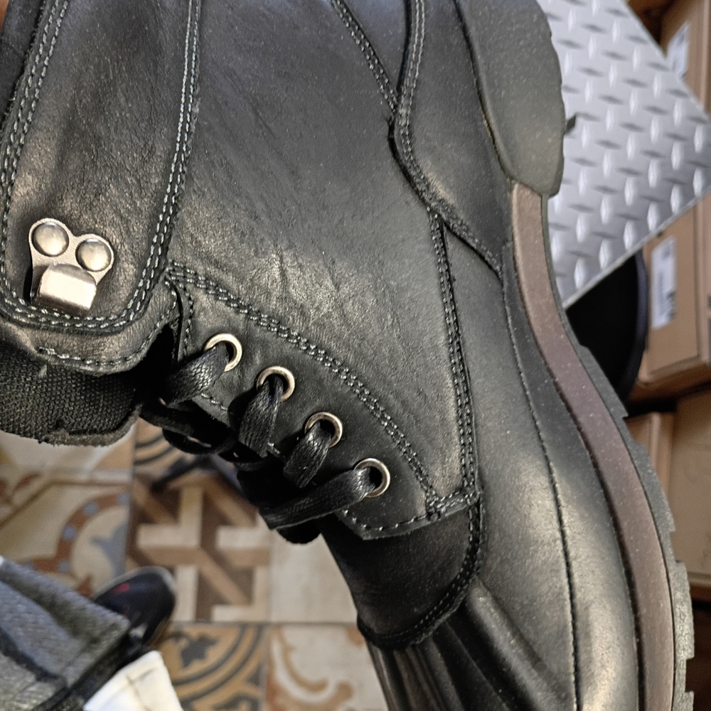 Men's Black Leather Shoes